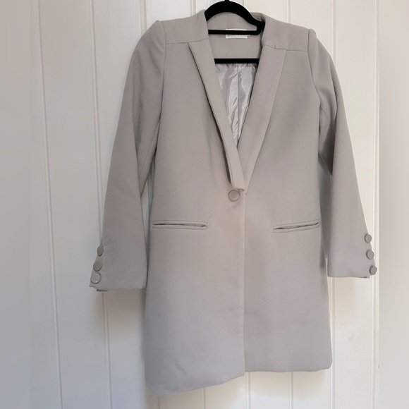Lioness Jupiter Grey Blazer Jacket from Australia Size S - Picture 1 of 5